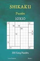Shikaku Puzzles - 200 Easy Puzzles 10x10 Book 1