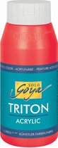 Solo Goya TRITON - Peinture acrylique rouge cerise - 750ml