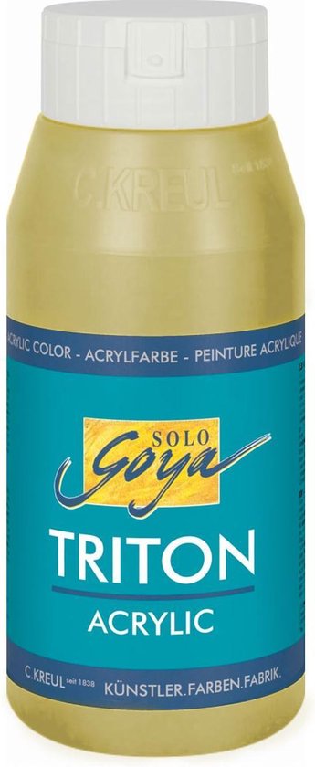 Solo Goya TRITON - Gouden Acrylverf – 750ml | bol