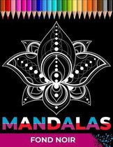 Mandalas Fond noir