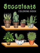 succulents coloring book