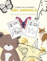 Learn The Alphabet ABC Animals Coloring & Activity Workbook