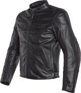 Dainese Bardo Black Leather Motorcycle Jacket 58