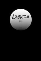 Agenda 2020 Nero: Annuale, Mensile, Settimanale e Giornaliera per 12 mesi A5 I Scadenzario e calendario tascabile per organizzare e scri