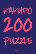 Kakuro 200 Puzzle Vol1