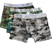 MEN Boxershorts herensmode L camouflage