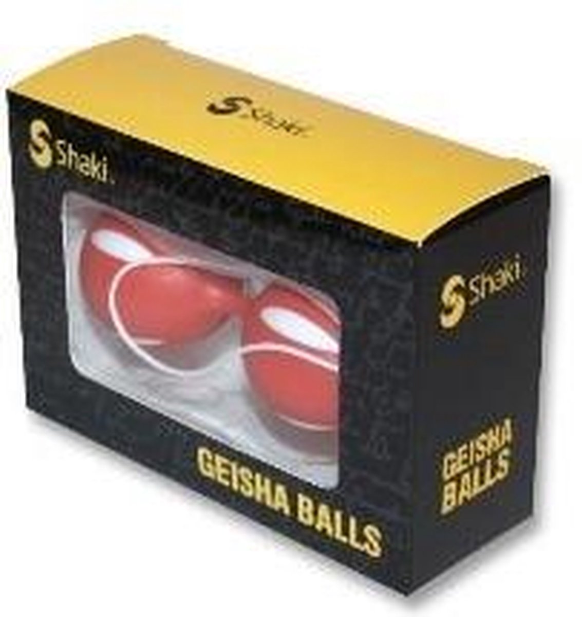 Shaki - Geisha balls - Benwa balletjes - Duoballetjes - Vaginale balletjes - Bekken trainer - Rood - 71002