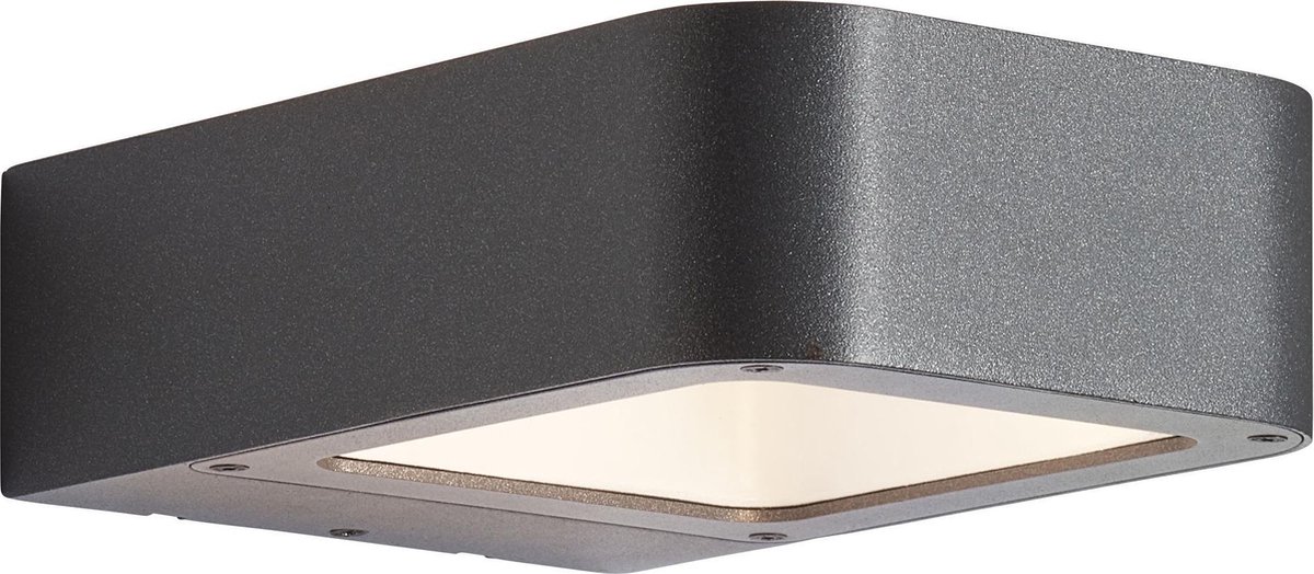 AEG lamp Phelia LED buitenwandlamp antraciet | 1x 6W LED geïntegreerd, (560lm, 3000K) | Schaal A ++ tot E | IP-beschermingsklasse: 54 - spatwaterdicht