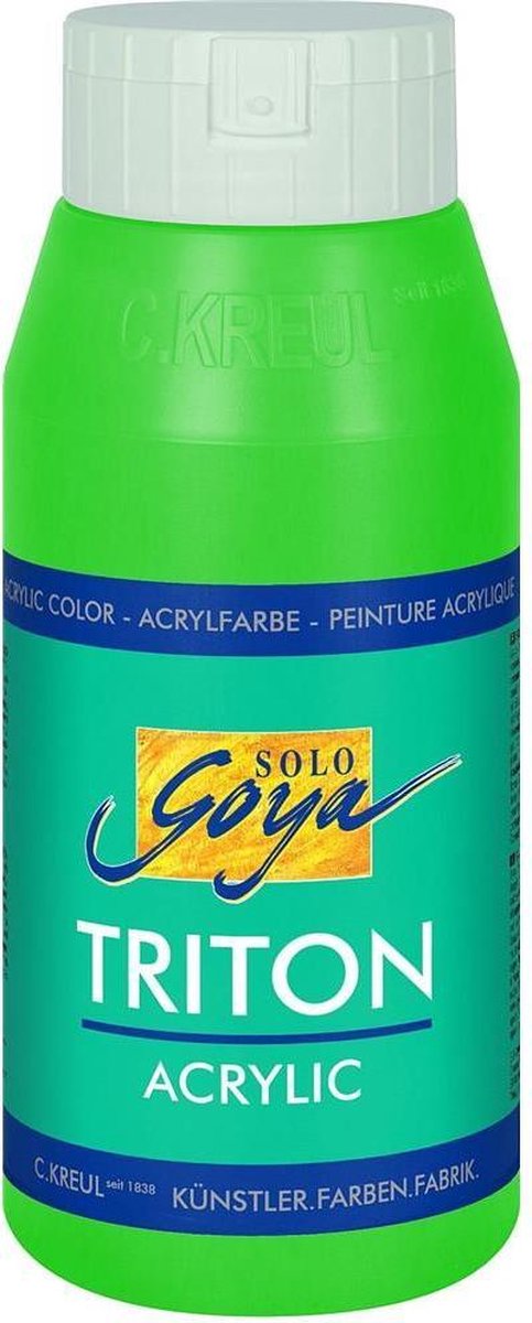 Solo Goya TRITON - Groene Acrylverf – 750ml