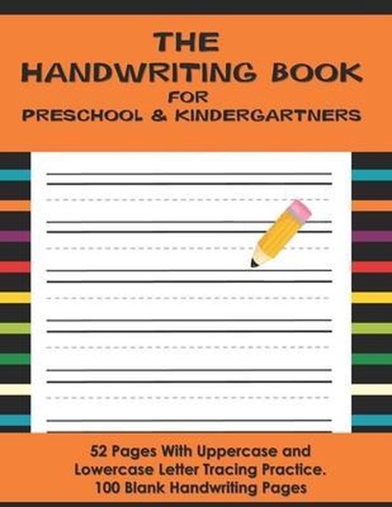 The Handwriting Book for Preschool & Kindergartners - cover