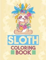 Sloth Coloring Book