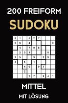 200 Freiform Sudoku Mittel Mit Loesung