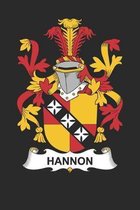 Hannon: Hannon Coat of Arms and Family Crest Notebook Journal (6 x 9 - 100 pages)
