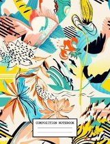 Composition Notebook: Back to School Flower Notebooks for Students