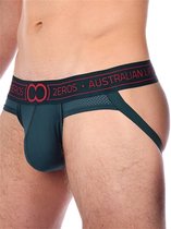 2EROS Tartarus Jockstrap Deep Abyss Groen - MAAT L - Heren Ondergoed - Jockstrap voor Man - Mannen Jock