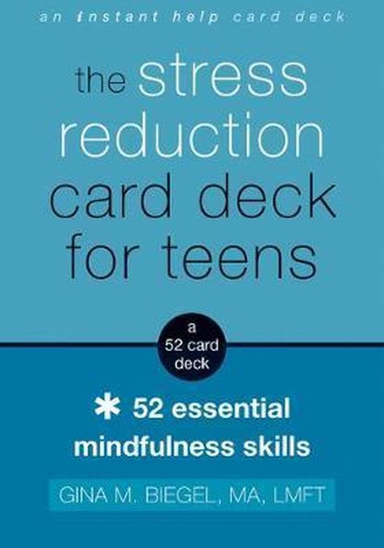 Thumbnail van een extra afbeelding van het spel The Stress Reduction Card Deck for Teens