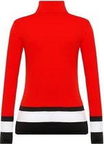 Toni Sailer W Zoë Ski Pully - Wintersportpully - Dames - Rood - XL