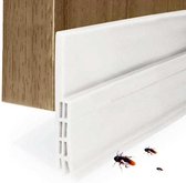 Afbeelding van Rori - Aanpasbare Tochtstopper - Zelfklevende tochtstrip voor deuren - Wit - 100 cm x 5 cm