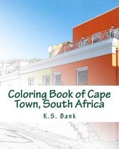 Coloring Book of Cape Town, South Africa