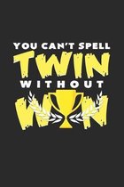 Twin win: 6x9 Twins - dotgrid - dot grid paper - notebook - notes