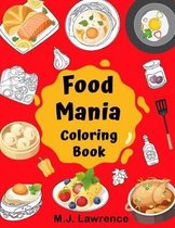 Food Mania Coloring Book