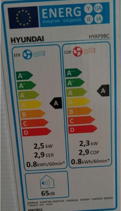 HYAP9BC - Mobiele Airco - Stil