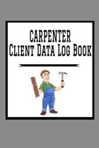 Carpenter Client Data Log Book