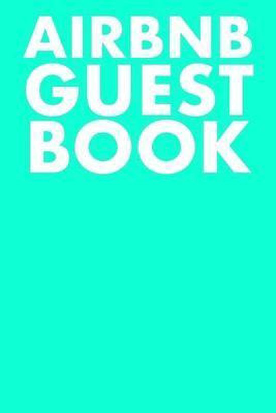 Airbnb Guest Book, Brad Duffy 9781086754049 Boeken