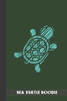 Sea Turtle Doodle: small lined Sea Turtle Notebook / Travel Journal to write in (6'' x 9'') 120 pages
