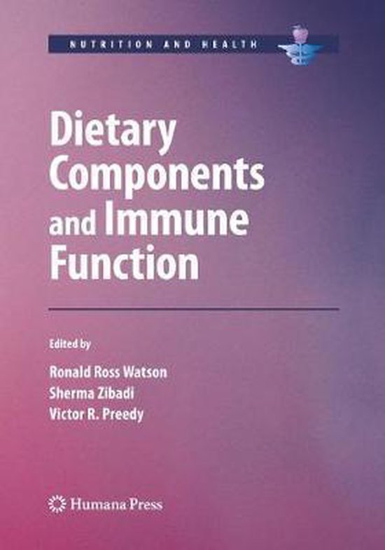 Nutrition and Health- Dietary Components and Immune Function - cover