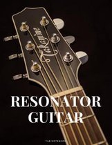 Resonator Guitar Tab Notebook: Singers Songwriters, Musicians & Guitarists Guitar Notebook for Creating Tabs on Sheet Music. (8.5''x 11'' - 144 Pages)