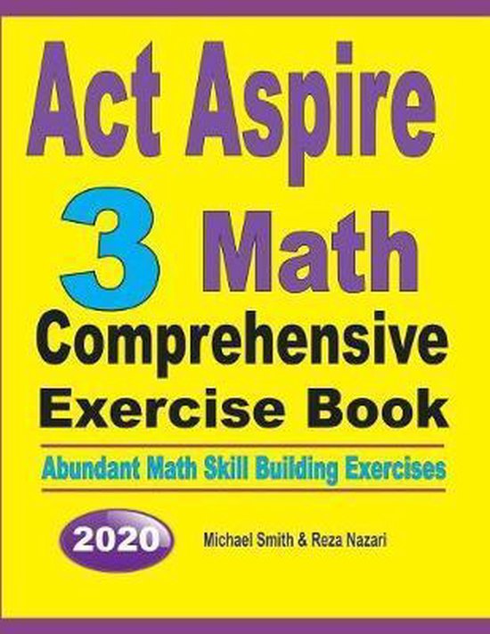 ACT Aspire 3 Math Comprehensive Exercise Book - cover