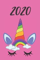 2020 Termin-Kalender DIN A5 Einhorn: Januar 2020 bis Dezember 2020 Kalender, Organizer, Terminkalender mit Wochenplaner, pro Werktag 1 Seite + Samstag