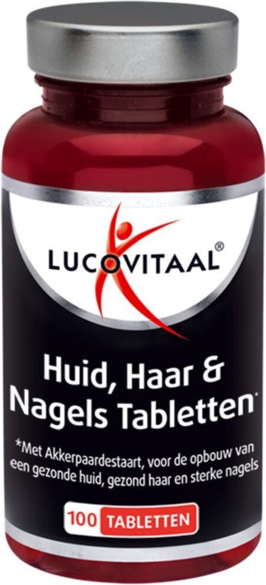 bol.com | Lucovitaal Huid, Haar & Nagels Voedingssupplement - 100 Tabletten