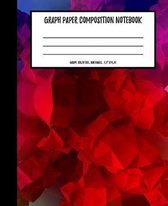 Graph Paper Composition Notebook: Notebook for Math Science Class for Students Quad Ruled 5 Squares Per Inch