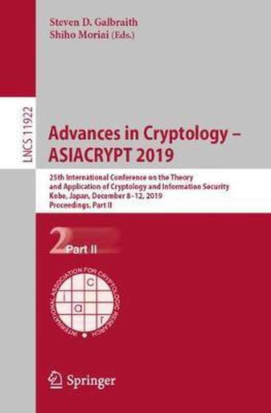 Lecture Notes in Computer Science11922- Advances in Cryptolo ... - cover