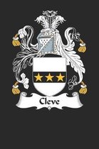 Cleve: Cleve Coat of Arms and Family Crest Notebook Journal (6 x 9 - 100 pages)