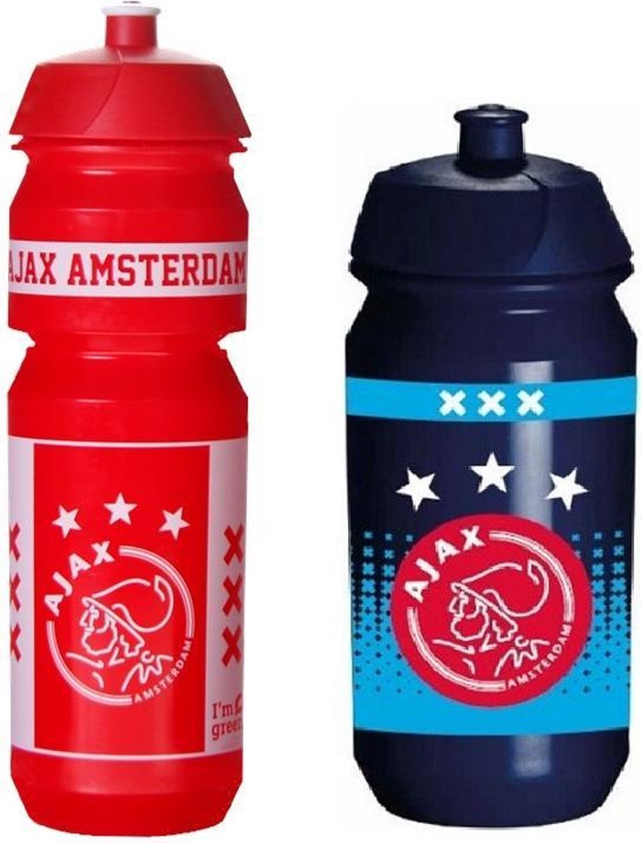AJAX BIDONS Set van 2 stuks Thuis & Uit 20/21 - AFC Ajax
