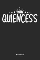 Quiencess Notebook: Quinceanera Sweet 15 Themed Notebook (6x9 inches) with Blank Pages ideal as a Quince Birthday Party Journal. Perfect a