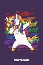 Notebook: Unicorn Notepad 6 x 9 inch blank -- 120 pages -- Notebook - Notepad - Journal - Scratchpad - Diary - Exercise Book - P