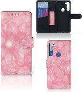 Telefoonhoesje Motorola G8 Power Wallet Case Spring Flowers