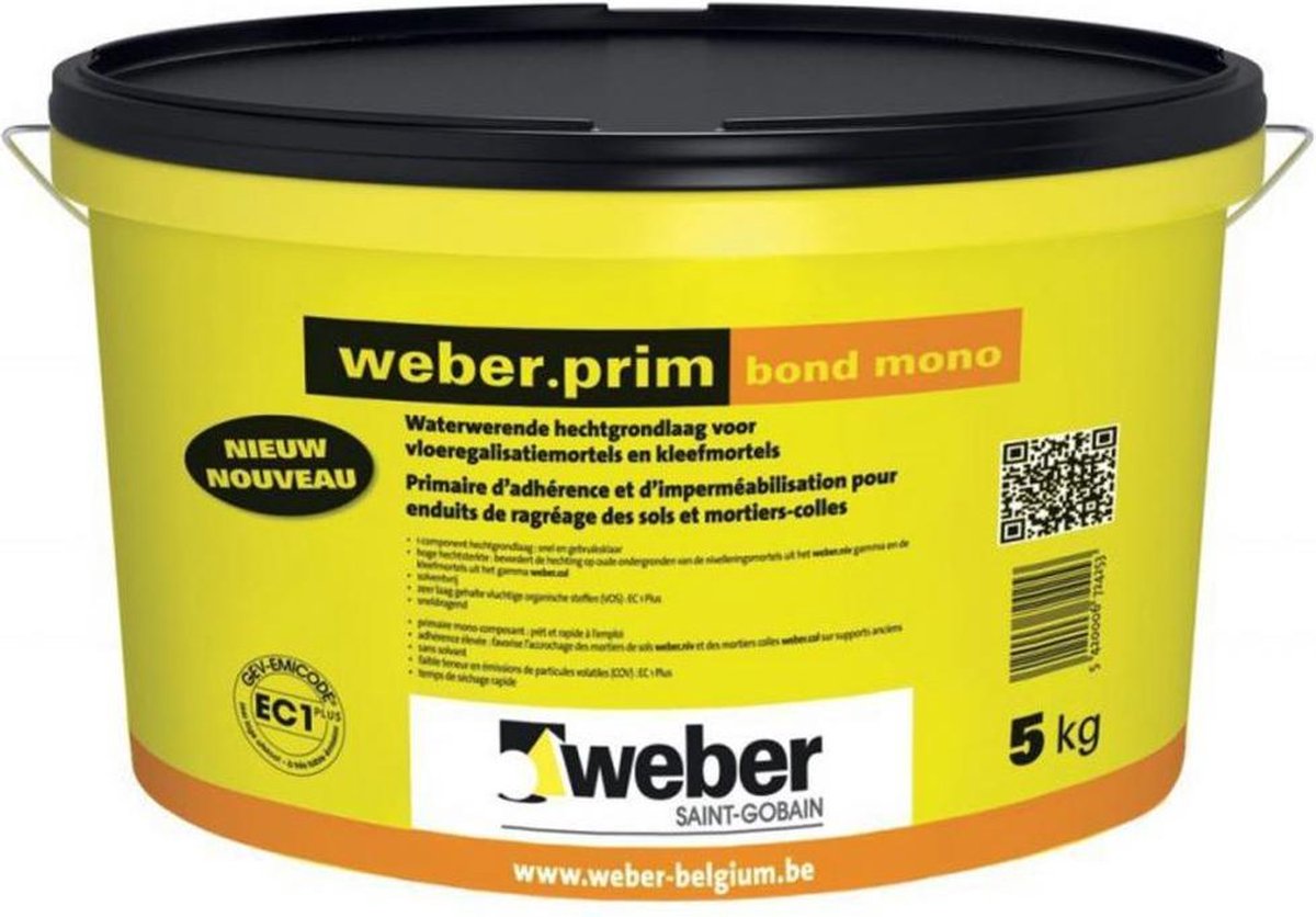 Weberprim prim Bond Mono - 5kg - Weber SAINT-GOBAIN