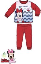 Minnie Mouse BABY pyjama - rood -maat 12 maanden