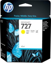 HP 727 - Inktcartridge / Geel (B3P15A)