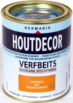 Hermadix Houtdecor Verfbeits Transparant - 0,75 liter - 652 Grenen