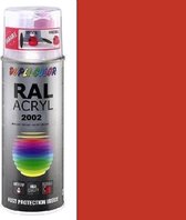 Dupli-Color acryllak hoogglans RAL 2002 vermiljoen - 400 ml.