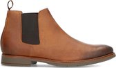 Sacha - Heren - Cognac leren chelsea boots - Maat 41