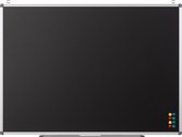 Magnetisch Krijtbord Met Lijst - Hangend Blackboard bord - Wand/Muur Chalkboard - Krijt Schrijfbord/Planbord/Memobord - Kalkbord Voor Keuken/Kantoor/Horeca - Inclusief Afleggoot  & Magneten -