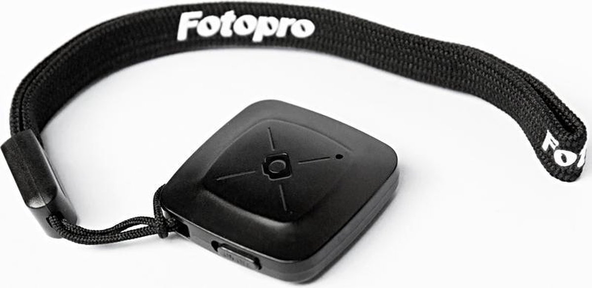 Fotopro Bluetooth remote shutter afstandsbediening voor smartphone camera BT-4 - zwart
