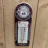 Thermometer Tuin Metaal Route 66 States Shabby Vintage